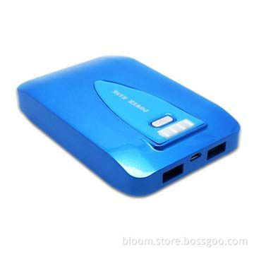 12,00mAh Mobile Phone Charger for iPhone 6/5/4 /iPad/Nokia Lumia/Samsung Galaxy, 3W FlashlightNew